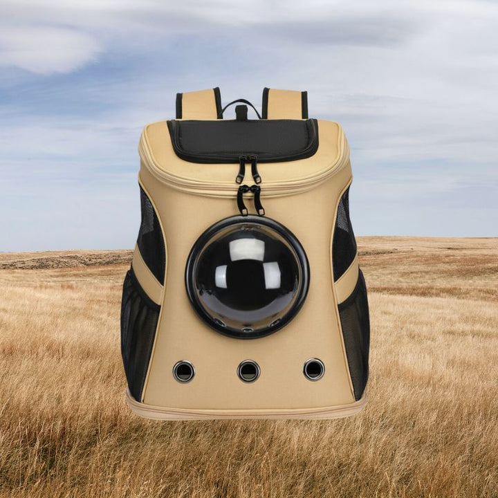 Cat Carrier - CatTrekker-Beige-Nora Luxe
