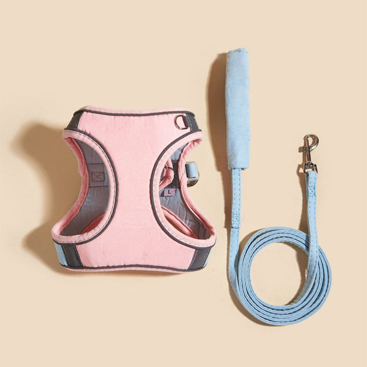 Cat harness - Oscar-Orange | Teal-S-Nora Luxe