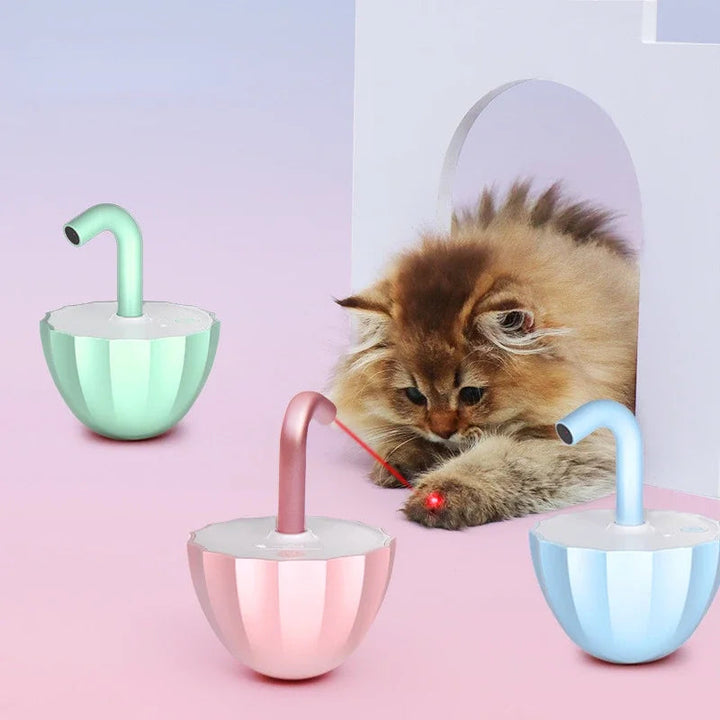 Cat toy with Laser - LaserChase-Pink-Nora Luxe