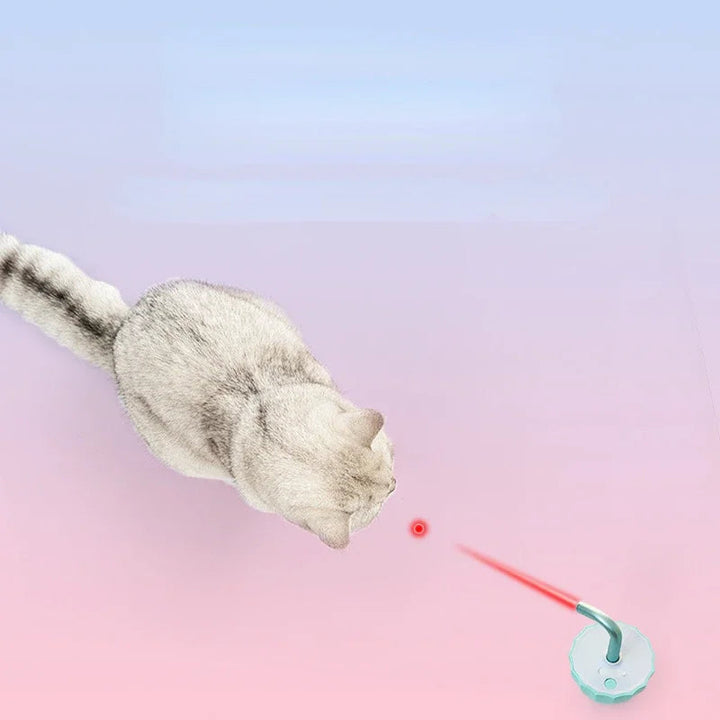 Cat toy with Laser - LaserChase-Pink-Nora Luxe