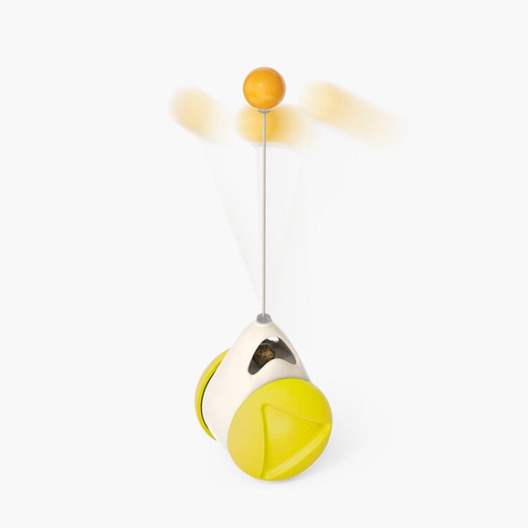 Cat Windmill Scratching and Play Station - TwirlPaws-Yellow-Nora Luxe
