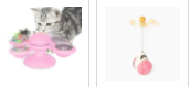 Cat Windmill Scratching and Play Station - TwirlPaws-Yellow-Nora Luxe