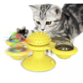 Cat Windmill Scratching and Play Station - TwirlPaws-Yellow-Nora Luxe