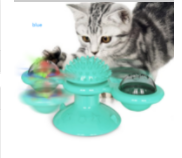 Cat Windmill Scratching and Play Station - TwirlPaws-Yellow-Nora Luxe