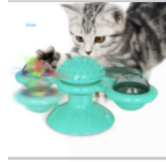 Cat Windmill Scratching and Play Station - TwirlPaws-Yellow-Nora Luxe