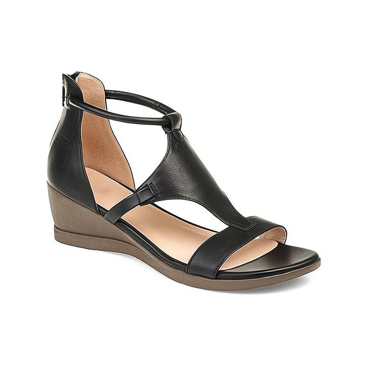 Chic Ladies' Sandals - Elora-Black-5-Nora Luxe