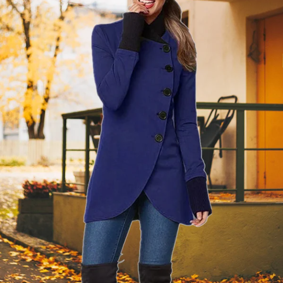 Chic Windbreakers for Women - Sierra-Blue-S-Nora Luxe