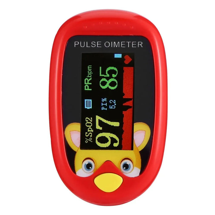Child-friendly Pulse Oximeter for Health Monitoring - KidPulse-Blue-Nora Luxe