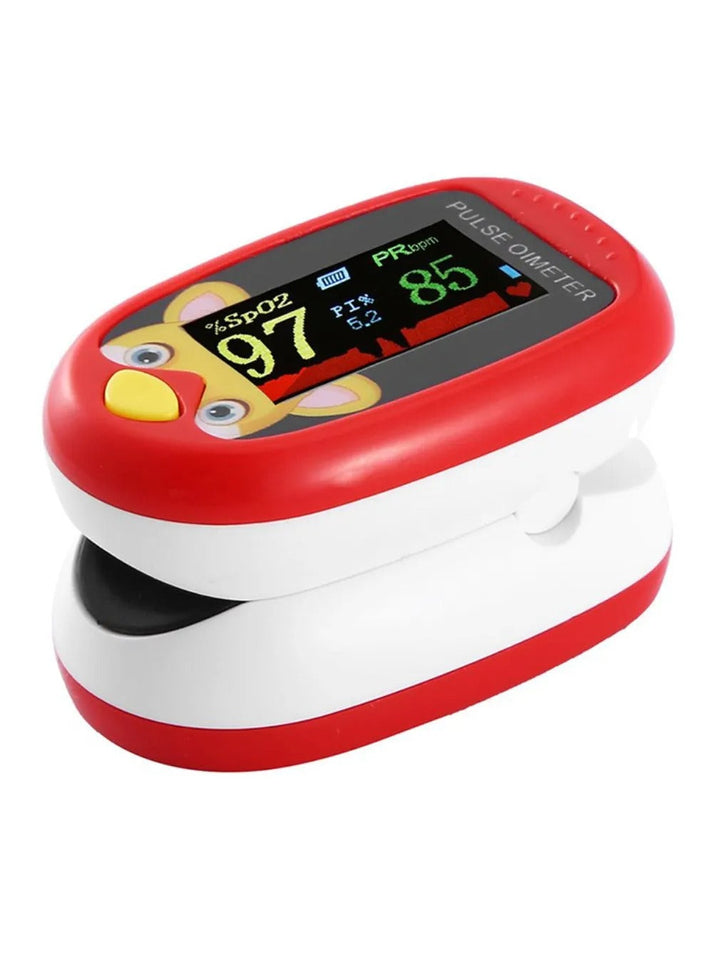 Child-friendly Pulse Oximeter for Health Monitoring - KidPulse-Blue-Nora Luxe