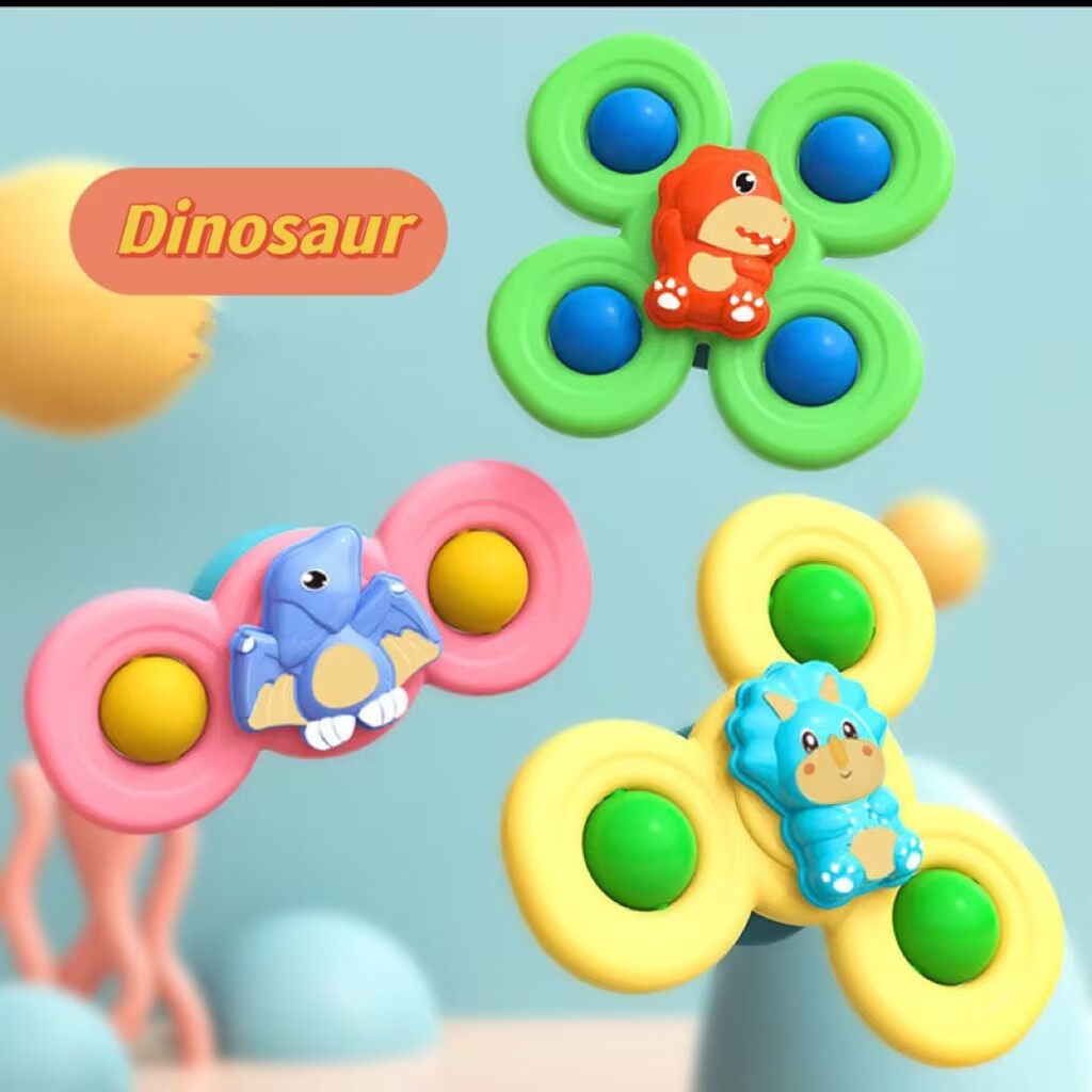 Child-friendly Spinner - TwirlMaster-Dinosaur-Nora Luxe