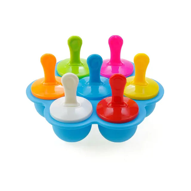 Child Ice Cream Maker for Refreshing Snacks - FrostyFun-Blue-Nora Luxe