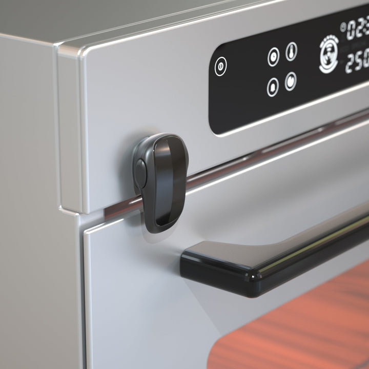 Child Oven Lock - OvenGuard-Black / 2 Pieces-Nora Luxe