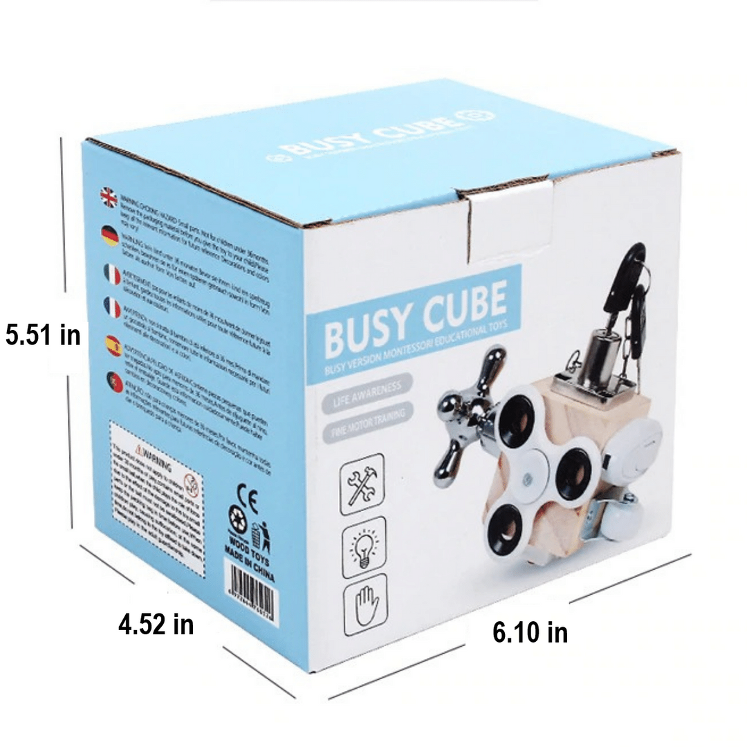 Children's Cube Puzzle - HandyCube-On The Way-Nora Luxe