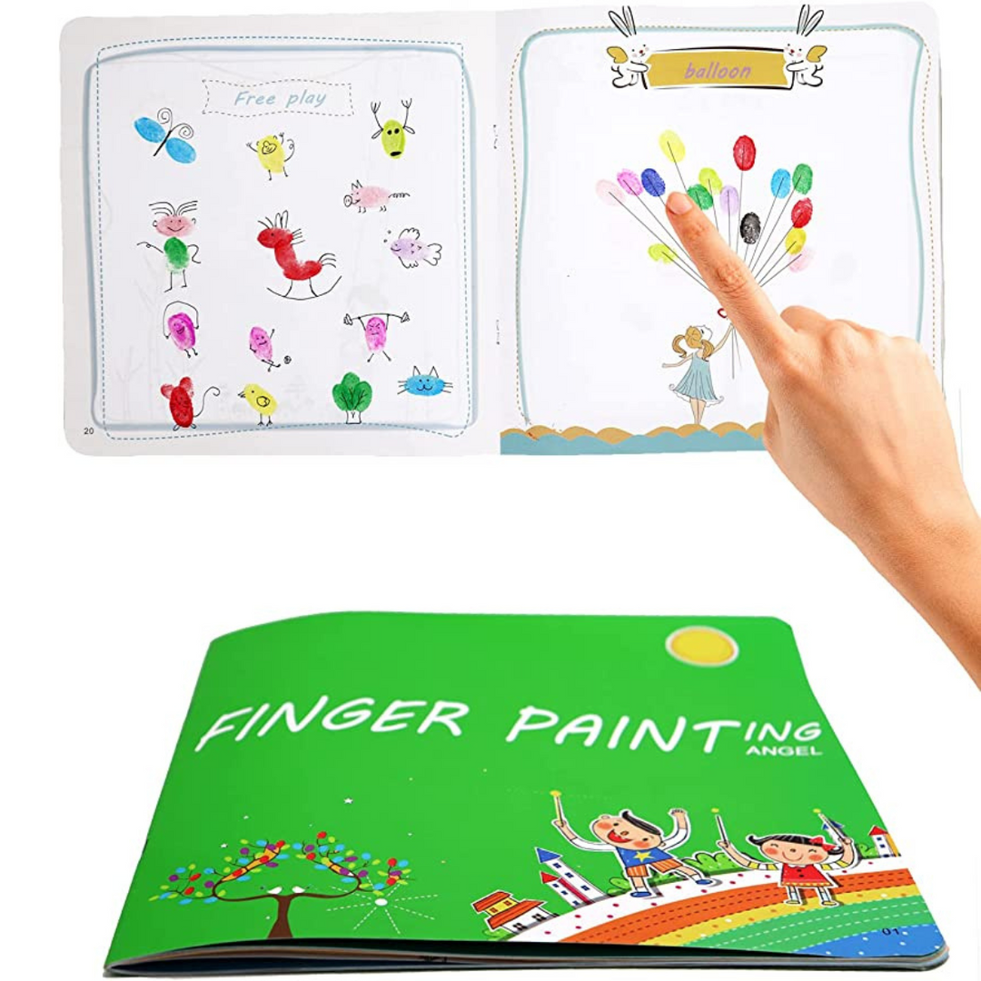 Children's Finger Paint Set - Color Power-Book-Nora Luxe