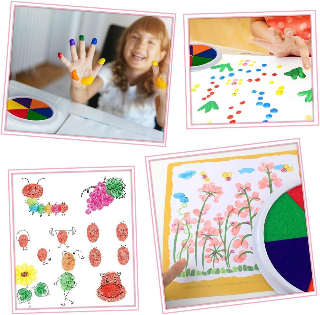 Children's Finger Paint Set - Color Power-Set of 6 Colors-Nora Luxe