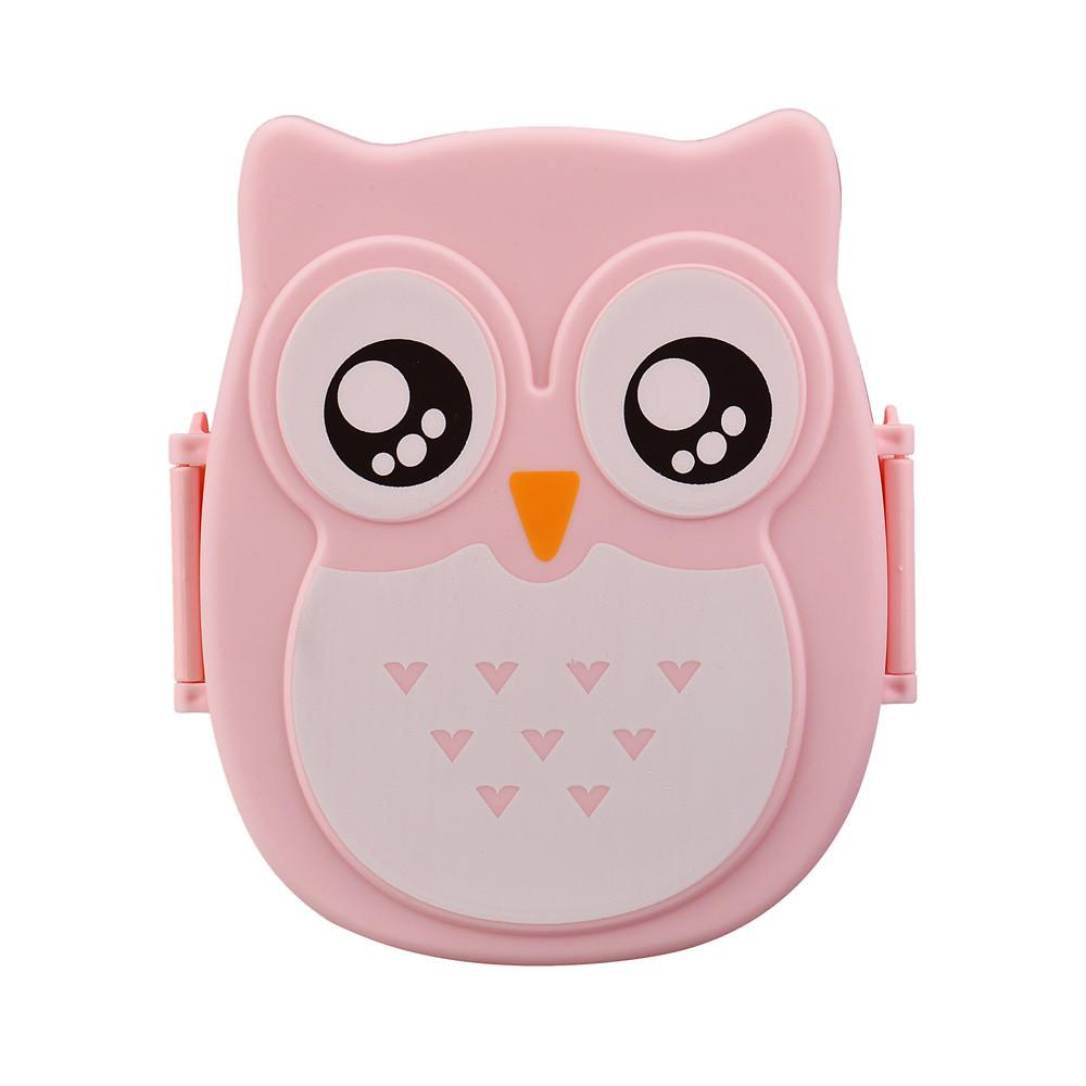 Children's Lunchbox - OwlLunch-Pink-Nora Luxe