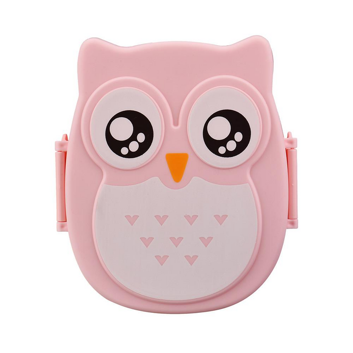 Children's Lunchbox - OwlLunch-Pink-Nora Luxe