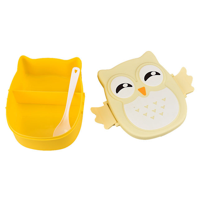 Children's Lunchbox - OwlLunch-Pink-Nora Luxe