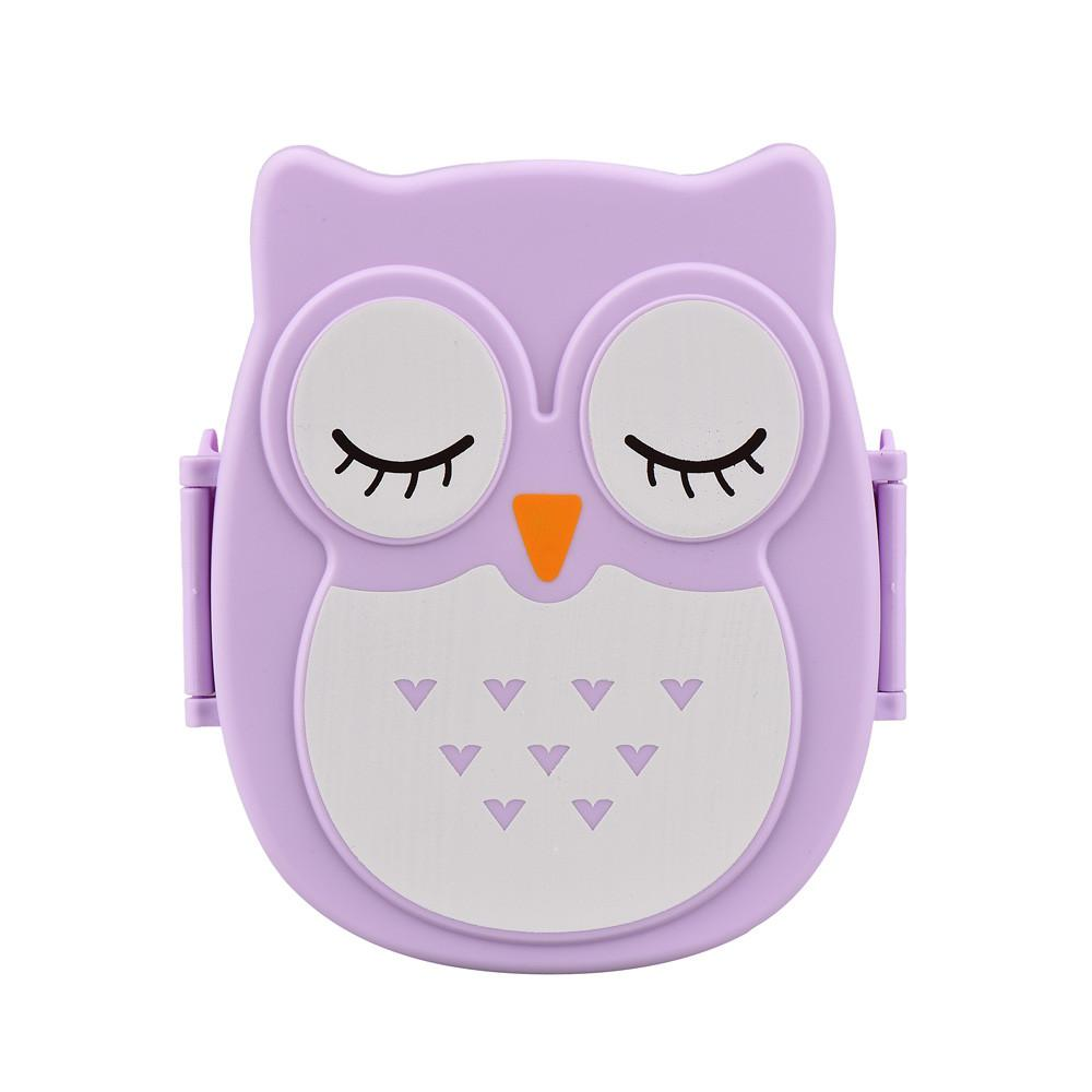 Children's Lunchbox - OwlLunch-Purple-Nora Luxe