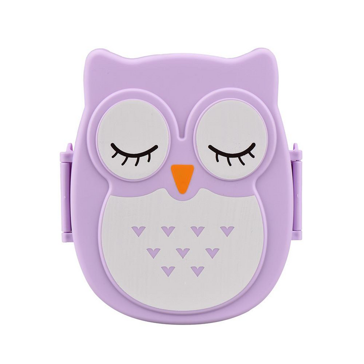 Children's Lunchbox - OwlLunch-Purple-Nora Luxe