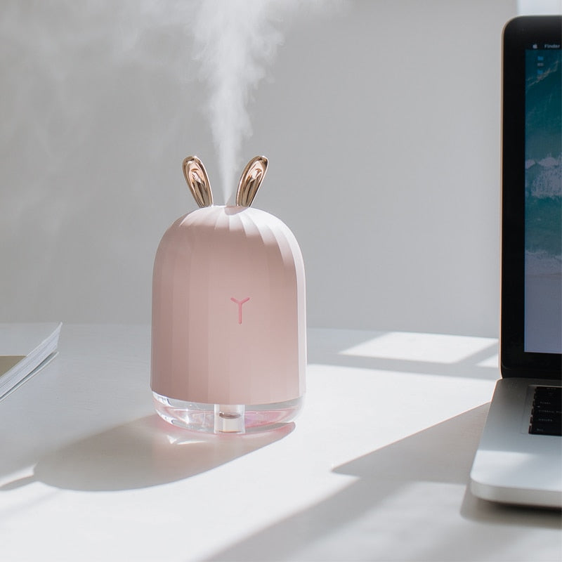 Children's Room Humidifier - PureBunny-White (fawn)-Nora Luxe