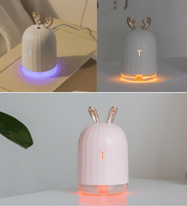 Children's Room Humidifier - PureBunny-White (fawn)-Nora Luxe