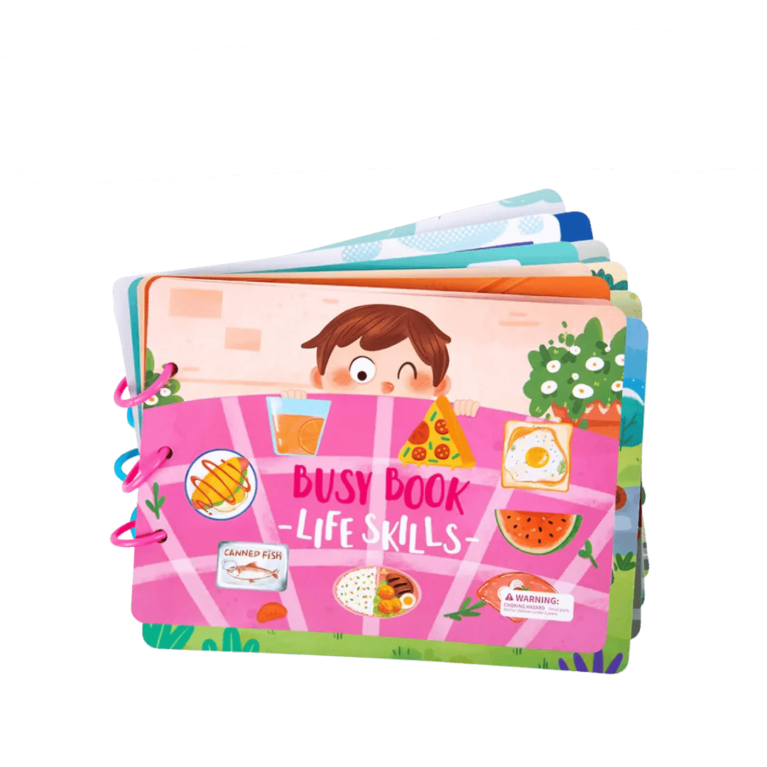 Children's Senses Book - Luna-Life skills-Nora Luxe