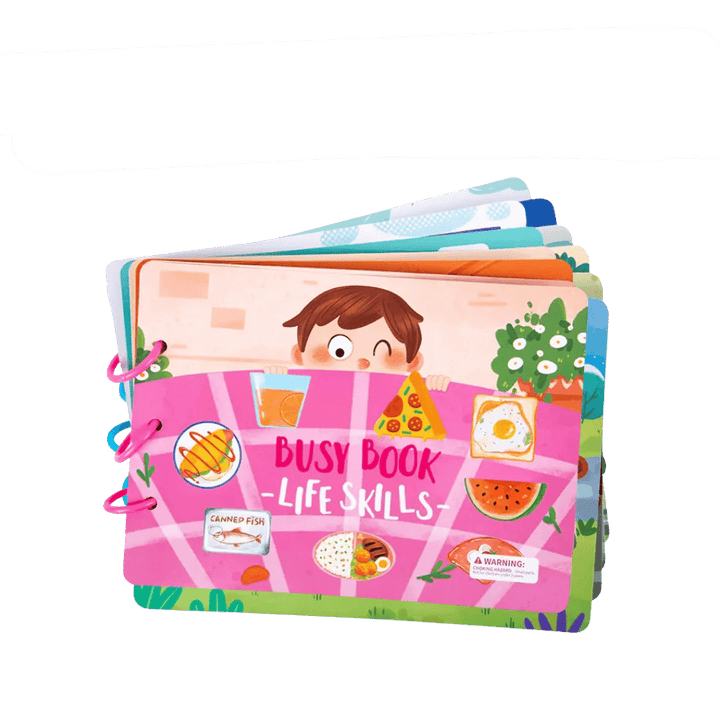 Children's Senses Book - Luna-Life skills-Nora Luxe