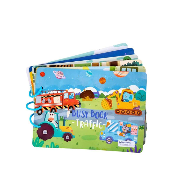 Children's Senses Book - Luna-Traffic-Nora Luxe