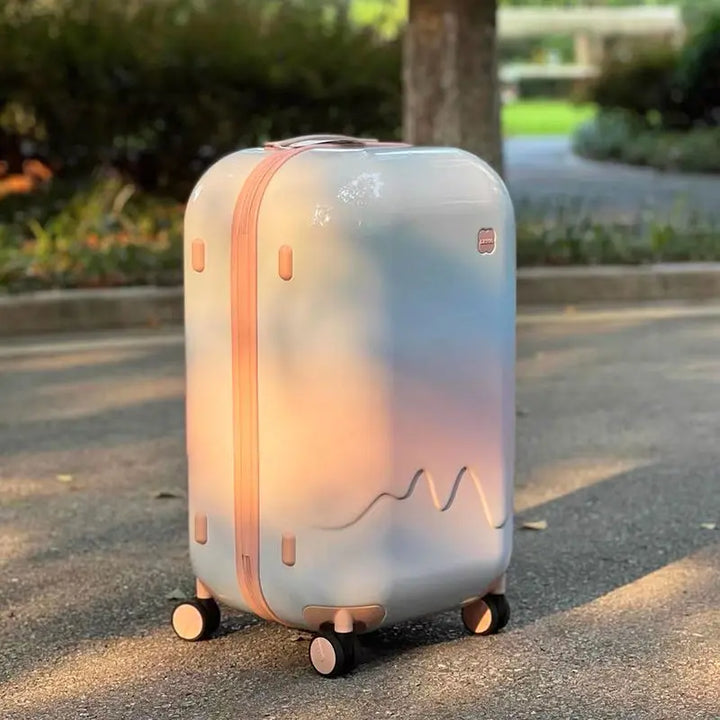 Child's suitcase with safety lock – Sevilla-Multicolored-S (52 L)-Nora Luxe