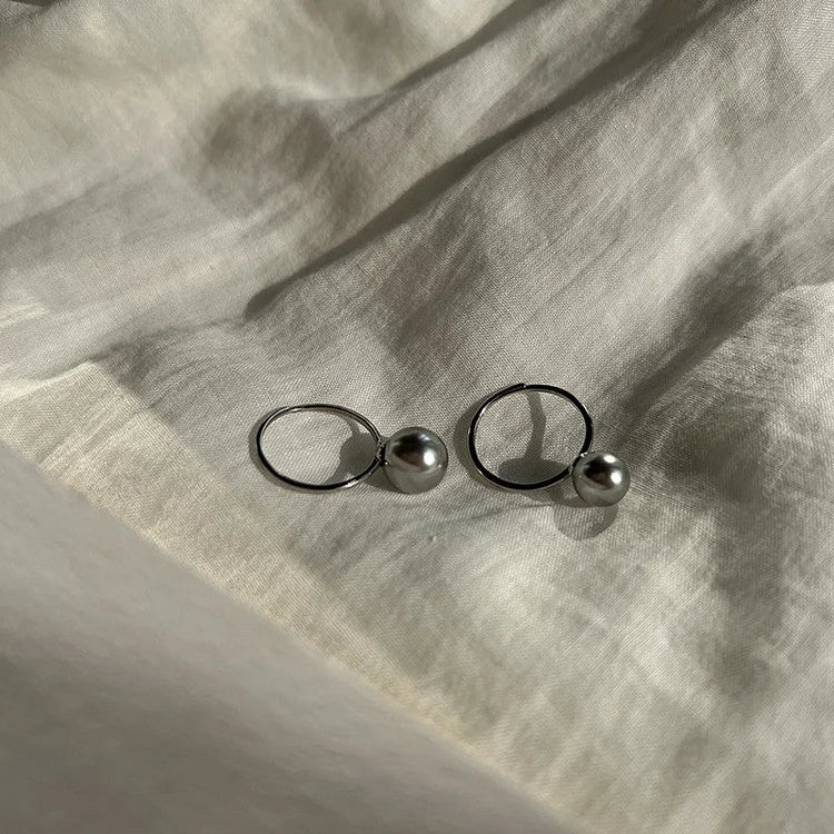 Classic Adjustable Pearl Ring - Sofia-White-Nora Luxe