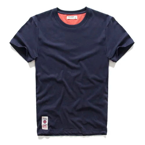 Classic cotton t-shirt with a timeless look - Victor-Green-XS-Nora Luxe