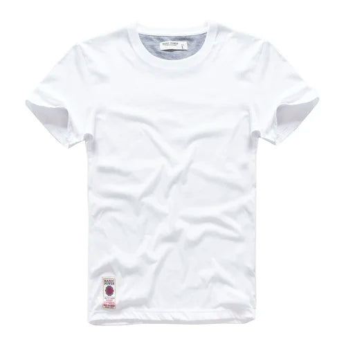 Classic cotton t-shirt with a timeless look - Victor-White-XS-Nora Luxe
