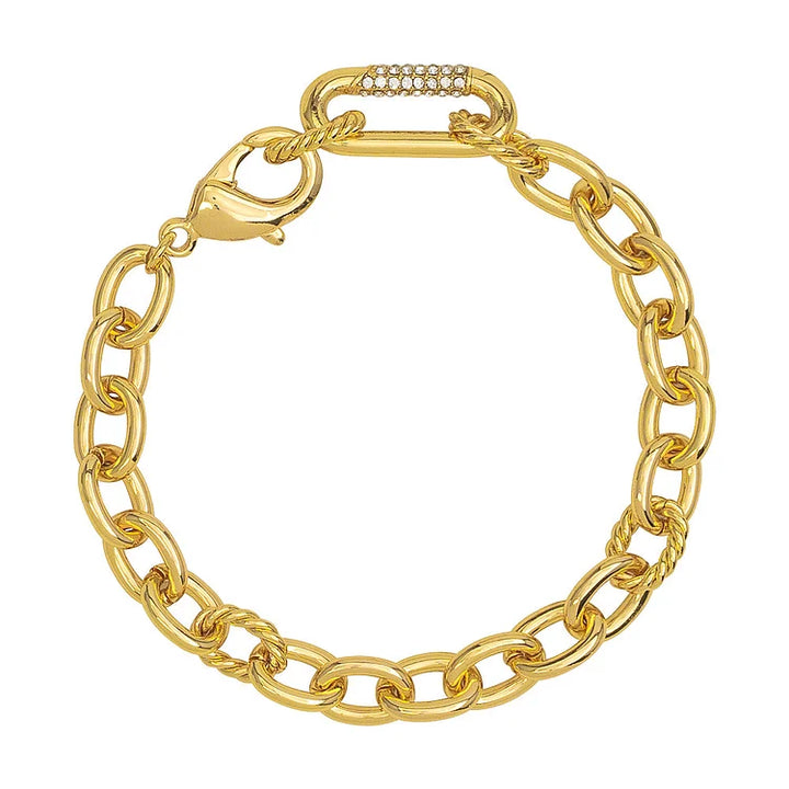 Classic Link Bracelet - Elisander-Gold-Nora Luxe