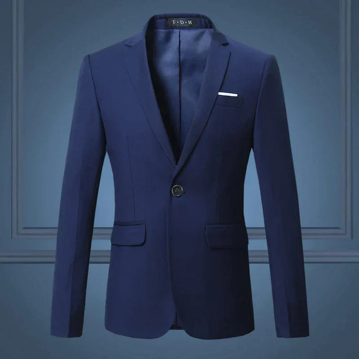 Classic Men's blazer - Maxim-Blue-S-Nora Luxe