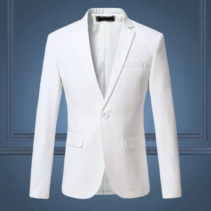 Classic Men's blazer - Maxim-White-S-Nora Luxe