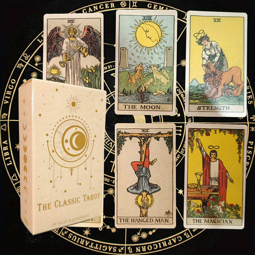 Classic Tarot Card Set (78 cards) - SoulPath-Nora Luxe