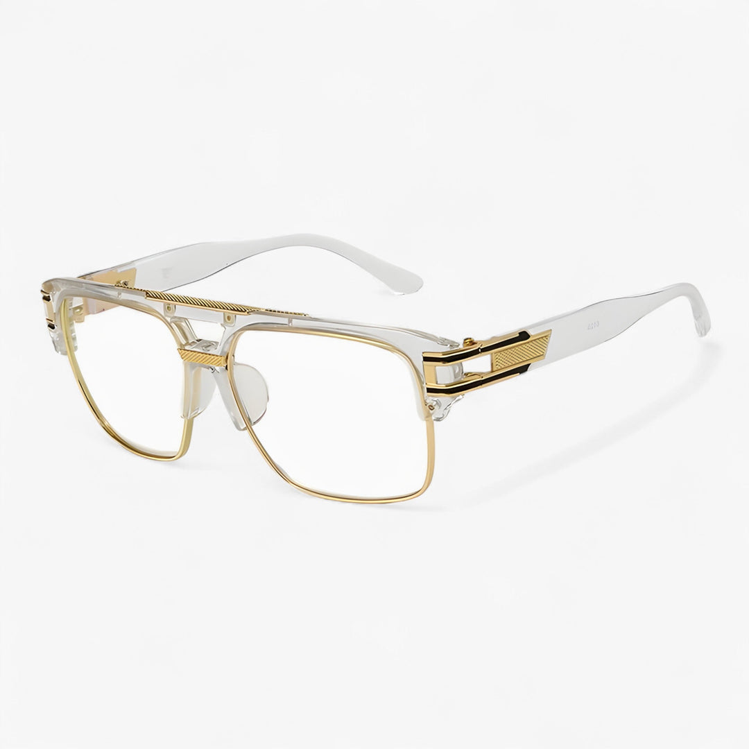 Classic Unisex Mirror Sunglasses – Lynor-Transparent-Nora Luxe