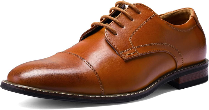 Classic Wingtip Men's Shoes - Victor-Black-6.5-Nora Luxe