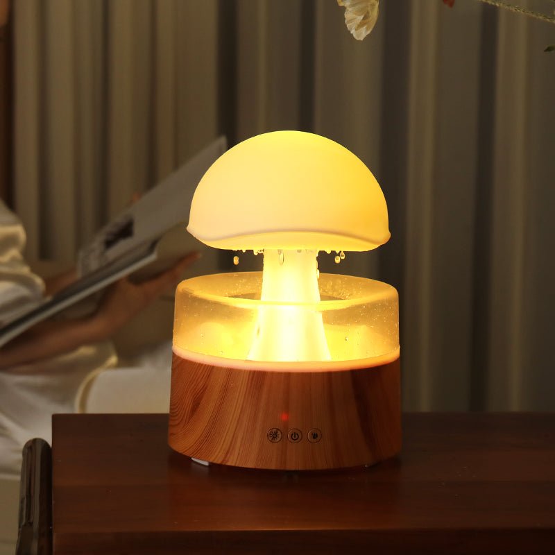 Cloud Rain Air Humidifier - RainGlow-White-Nora Luxe