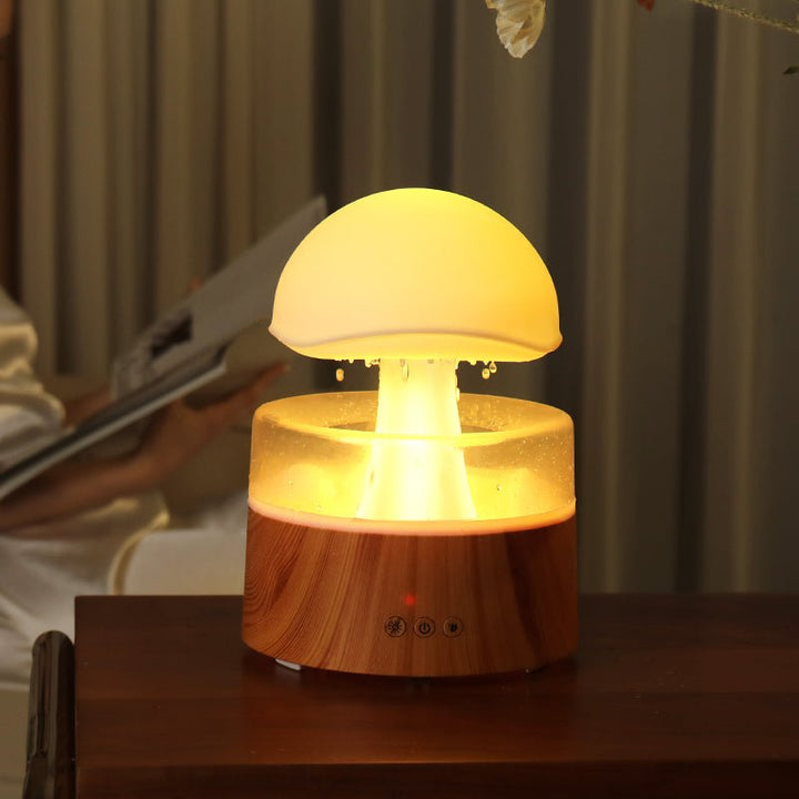 Cloud Rain Air Humidifier - RainGlow-White-Nora Luxe