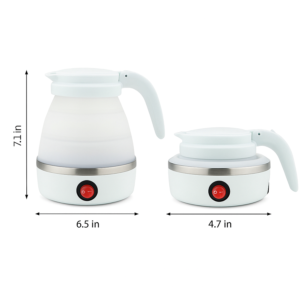 Collapsible Kettle - FlexiBoil-Blue-Nora Luxe