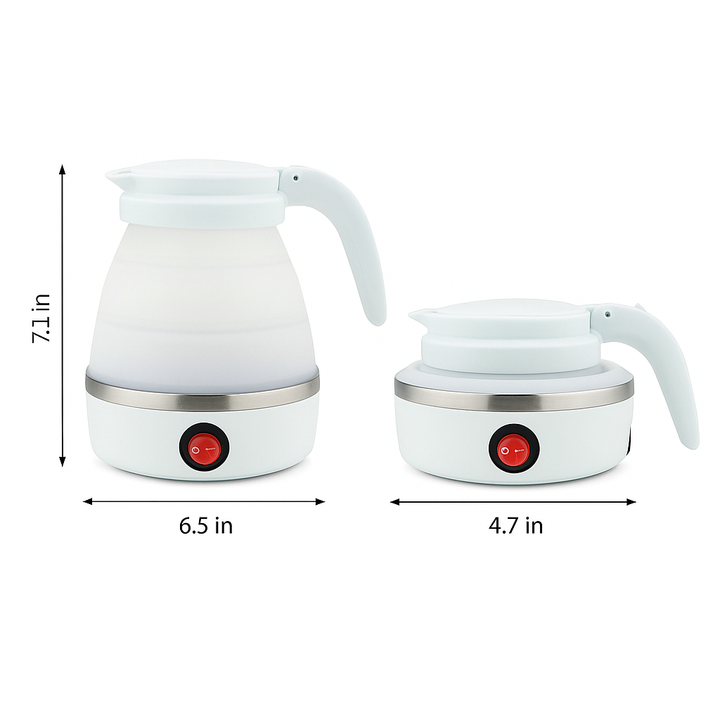 Collapsible Kettle - FlexiBoil-Blue-Nora Luxe
