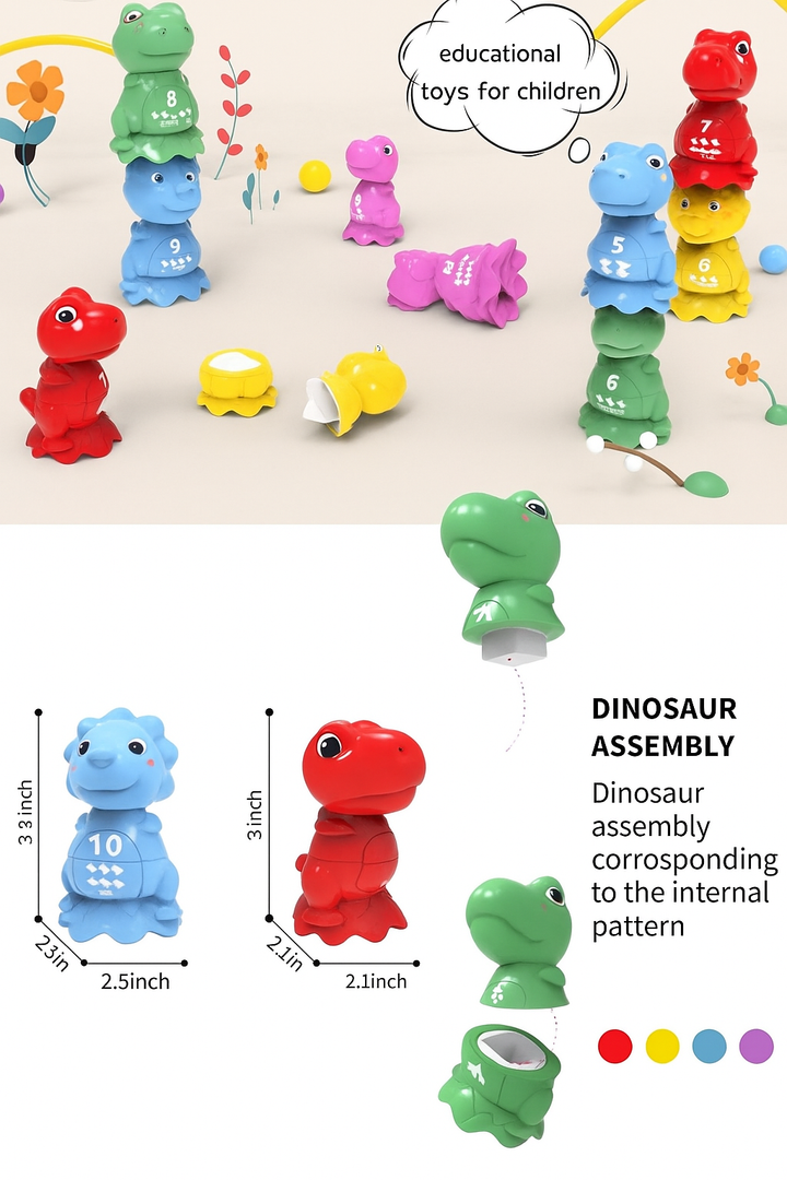 Colorful and Educational Egg Set - ColorMatch-Nora Luxe