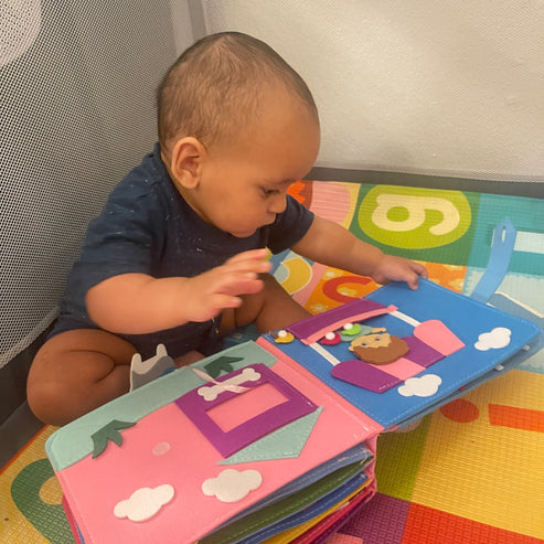 Colorful Baby Book - ExploreMore-Nora Luxe