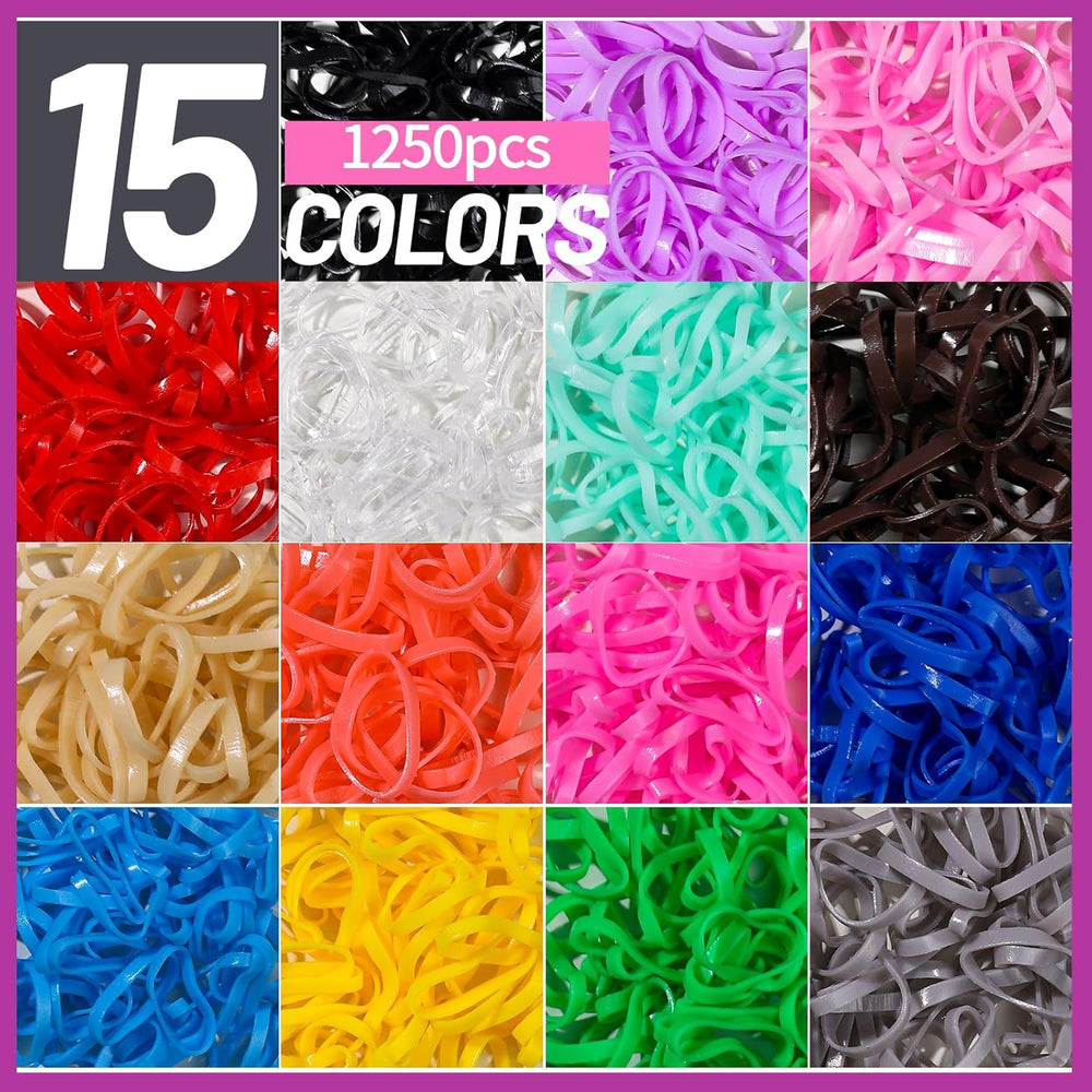 Colorful Elastic Hairbands and Accessories Set-Nora Luxe