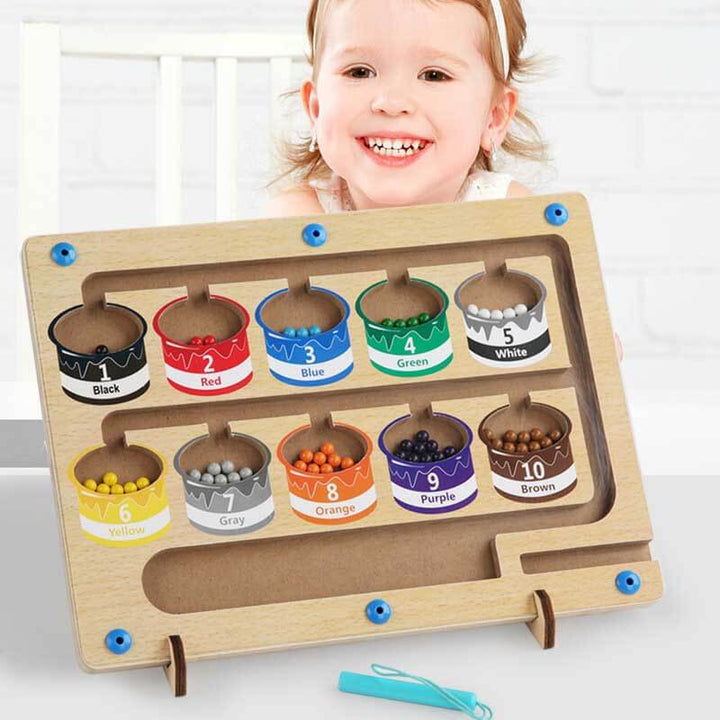 Colorful Magnetic Counting Puzzle - MagniTally-Nora Luxe