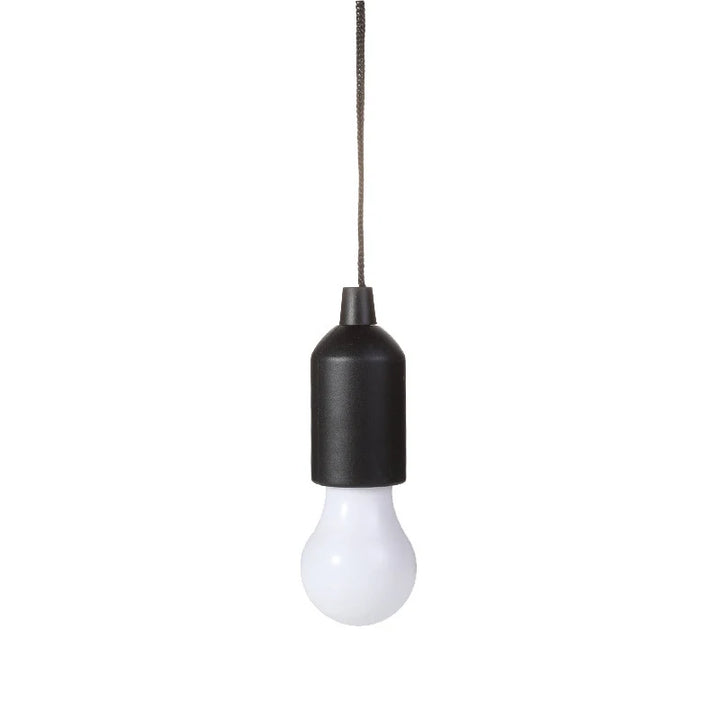 Colourful Portable Pendant Lamp - ChromaGlow-Black (White Light)-Nora Luxe