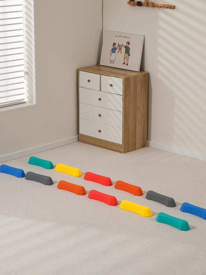 Colourful Stepping Stones - BalanceFun-Nora Luxe