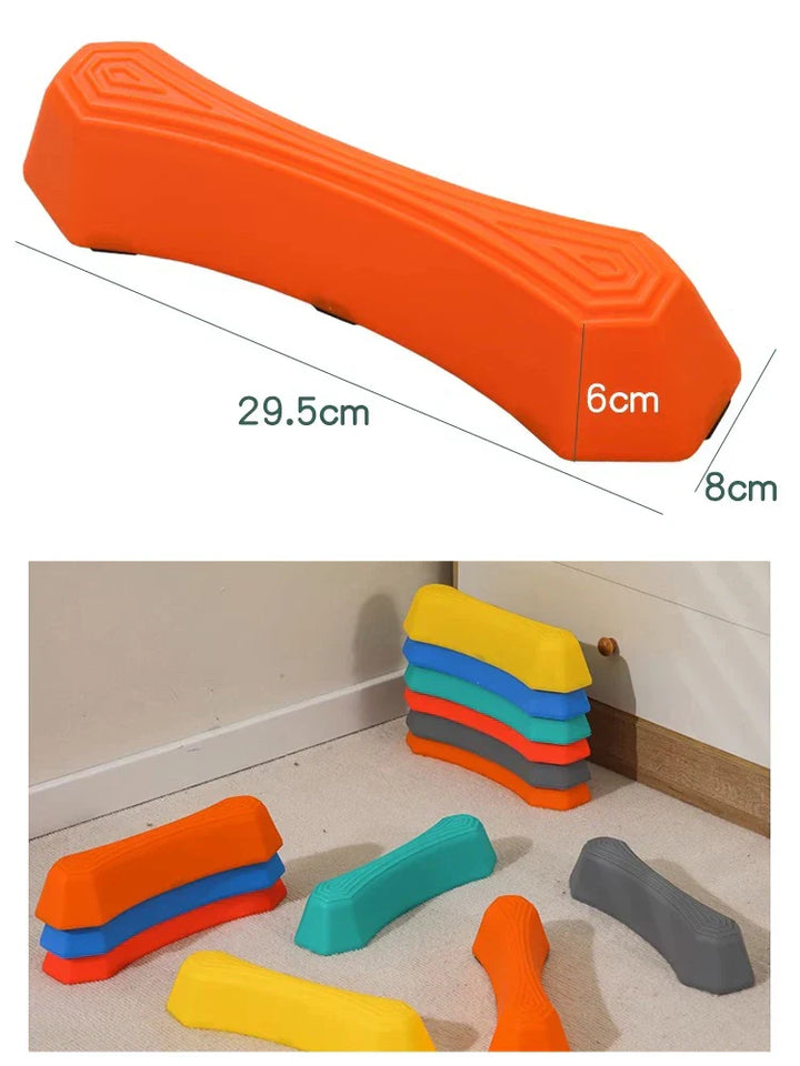 Colourful Stepping Stones - BalanceFun-Nora Luxe